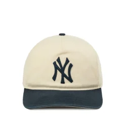 Caps & Bucket Hats*47 New York Yankees Washed Chain Stitch *Hitch* Cap Natural / Navy