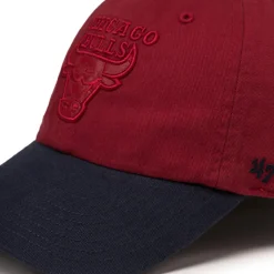 Caps & Bucket Hats*47 x Tommy Hilfiger *Chicago Bulls* Courtside Clean Up Cap Red