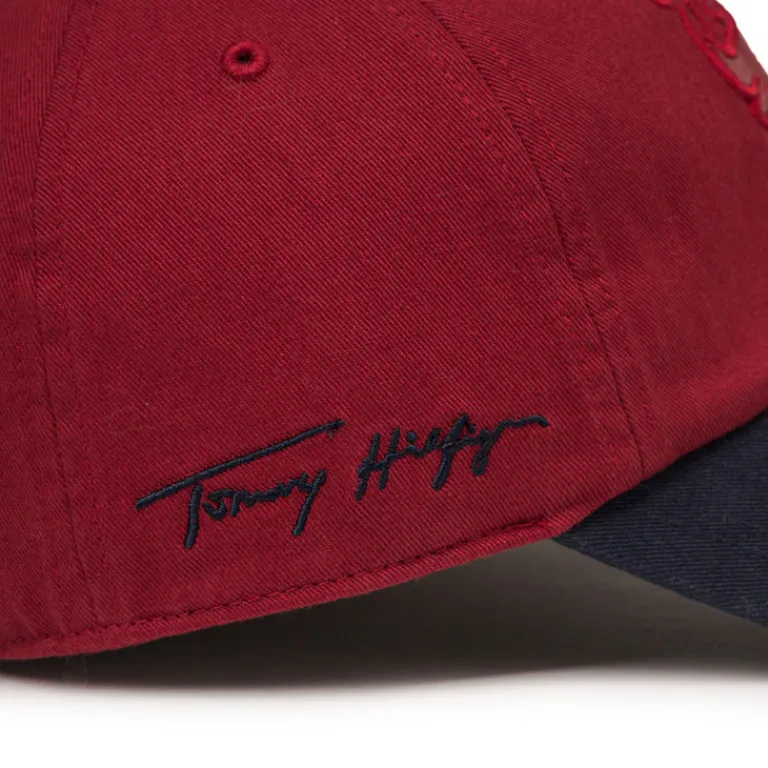 Caps & Bucket Hats*47 x Tommy Hilfiger *Chicago Bulls* Courtside Clean Up Cap Red