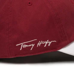 Caps & Bucket Hats*47 x Tommy Hilfiger *Miami Heat* Courtside Clean Up Cap Red