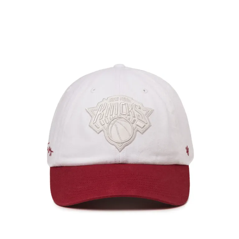 Caps & Bucket Hats*47 x Tommy Hilfiger *New York Knicks* Courtside Clean Up Cap White