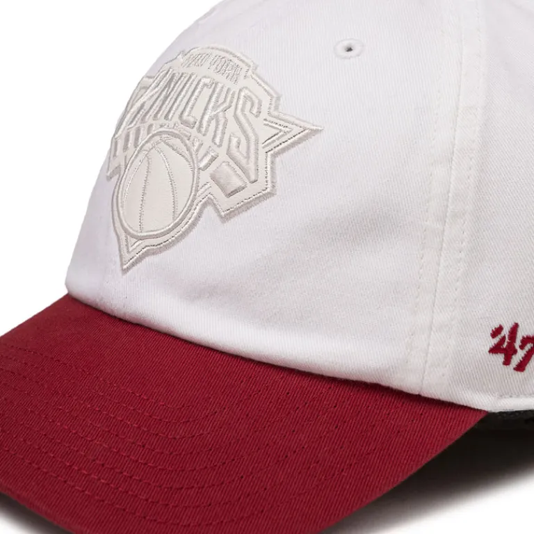 Caps & Bucket Hats*47 x Tommy Hilfiger *New York Knicks* Courtside Clean Up Cap White