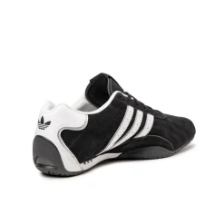Leder Sneaker|Terrace Casual Sneaker*Adidas Adi Racer Lo Core Black / Cloud White / Silver Metallic
