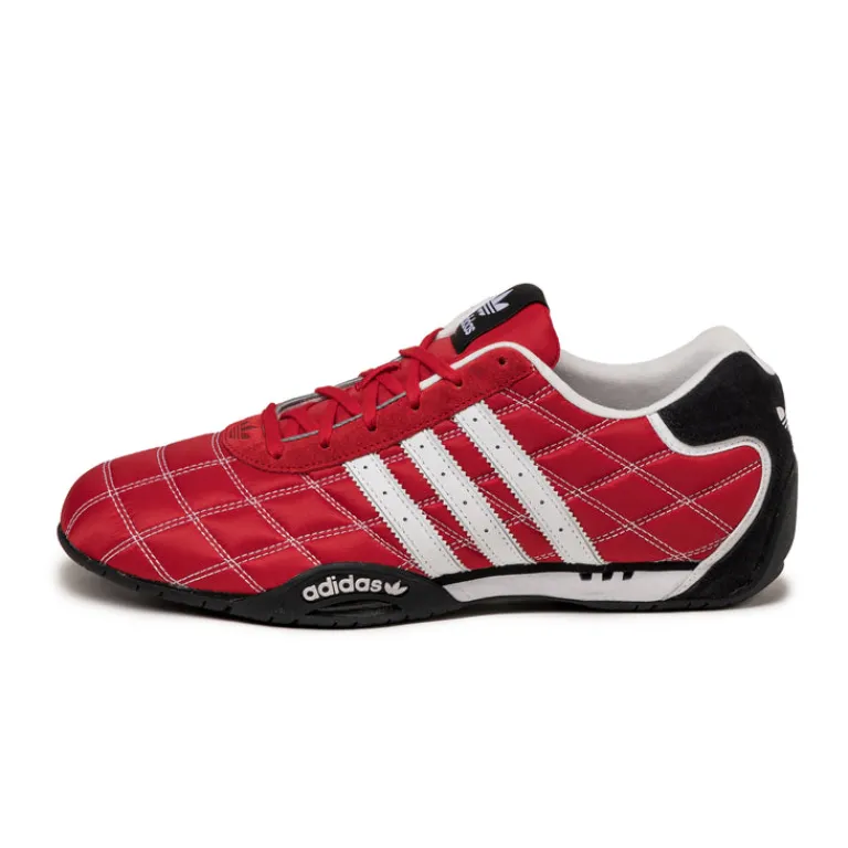 Leder Sneaker|Terrace Casual Sneaker*Adidas Adi Racer Lo Better Scarlet / Cloud White / Core Black