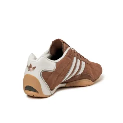 Leder Sneaker|Terrace Casual Sneaker*Adidas Adi Racer Lo Preloved Brown / Footwear White / Silver Metallic