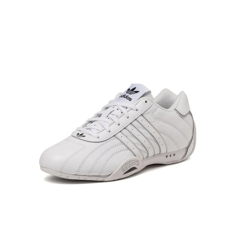 Leder Sneaker|Terrace Casual Sneaker*Adidas Adi Racer Lo W Footwear White / Core Black / Silver Metallic
