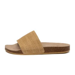 Leder Sneaker|Mules & Slides*Adidas Adilette RS Golden Beige / Golden Beige / Golden Beige
