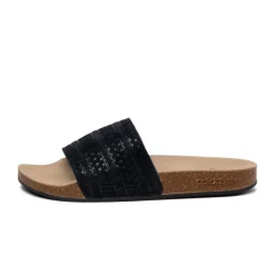 Leder Sneaker|Mules & Slides*Adidas Adilette RS Core Black / Core Black / Core Black