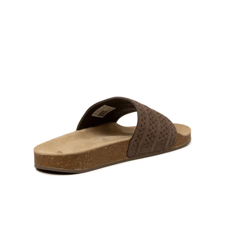 Leder Sneaker|Mules & Slides*Adidas Adilette RS Brown / Brown / Gum 5