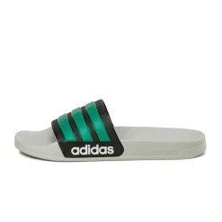 Vegane Sneaker|Mules & Slides*Adidas Adilette Shower Core Black / Pure Teal / Grey Two