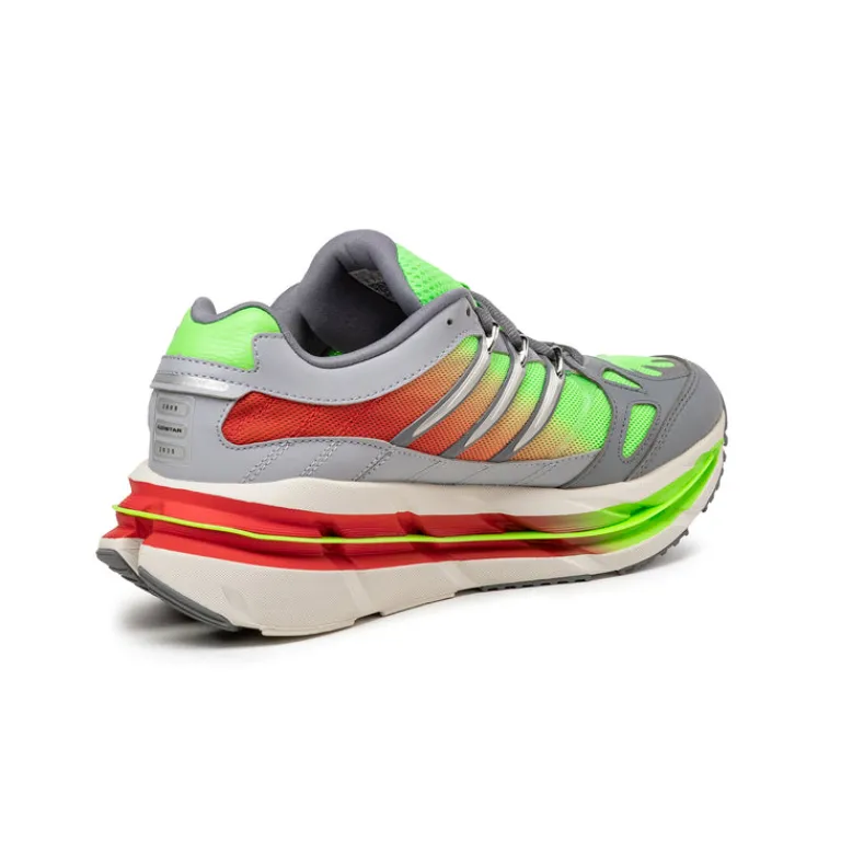 Leder Sneaker*Adidas Adistar Harmony Limebur / Grey / Sellure