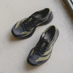 Vegane Sneaker|Laufschuhe*Adidas Adizero Adios Pro 4 Core Black / Focus Olive / Charcoal