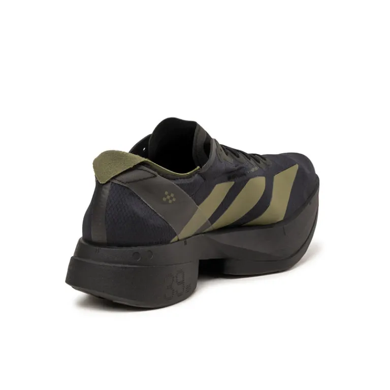 Vegane Sneaker|Laufschuhe*Adidas Adizero Adios Pro 4 Core Black / Focus Olive / Charcoal