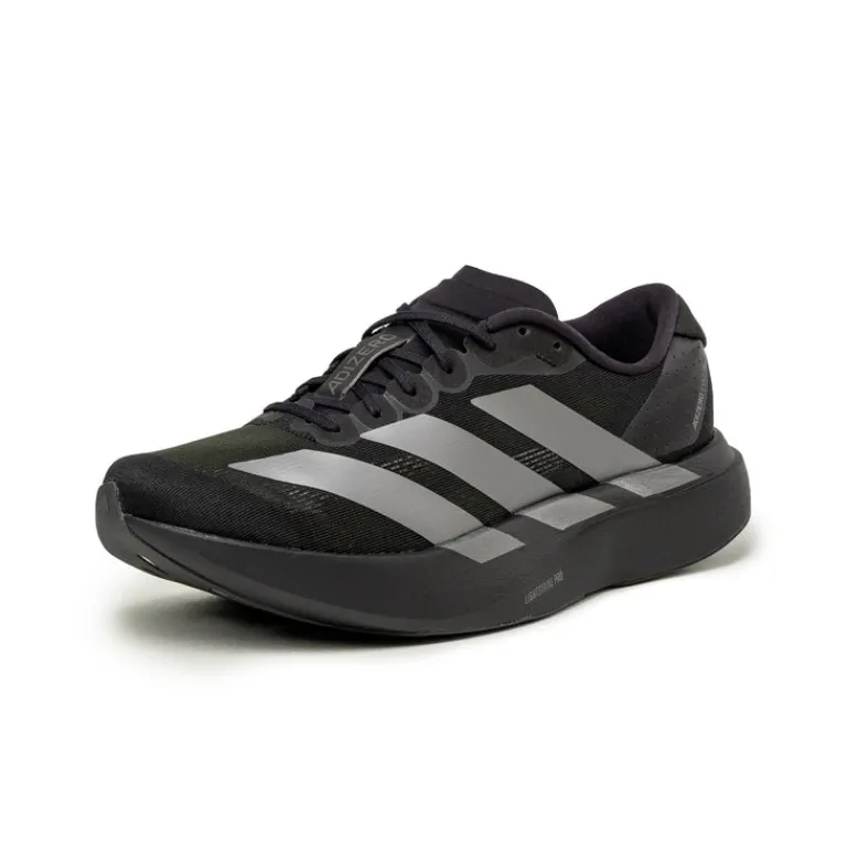 Vegane Sneaker|Laufschuhe*Adidas adizero Evo SL M Core Black / Iron Metallic / Grey Four