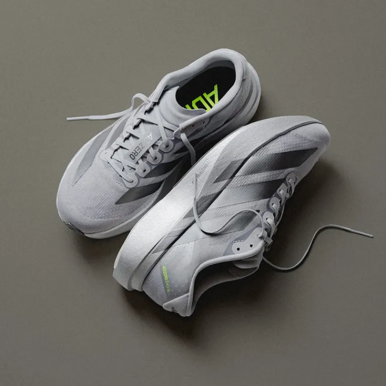 Vegane Sneaker|Laufschuhe*Adidas adizero Evo SL M Silver Metallic / Iron Metallic / Half Silver
