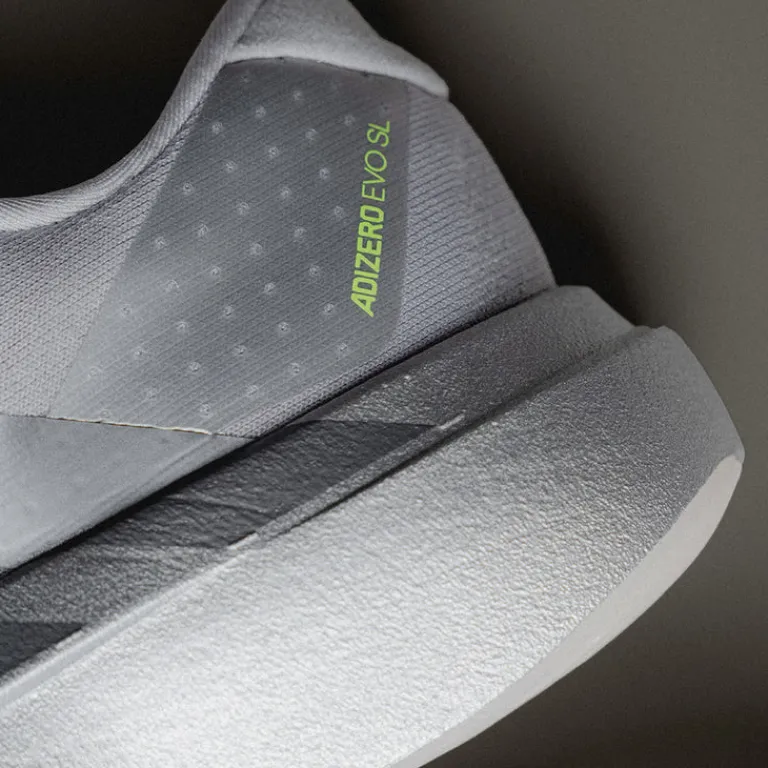 Vegane Sneaker|Laufschuhe*Adidas adizero Evo SL M Silver Metallic / Iron Metallic / Half Silver