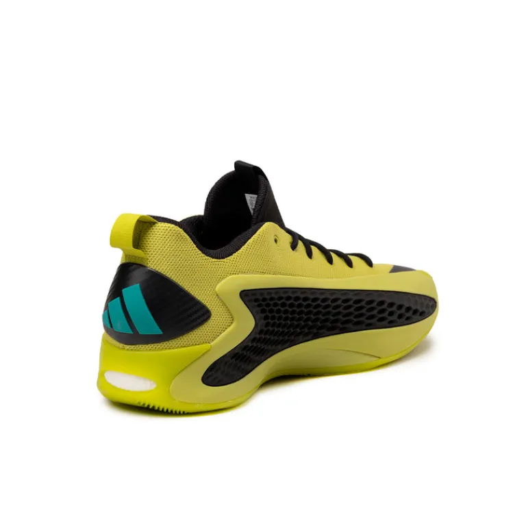 Vegane Sneaker*Adidas Anthony Edwards 1 Low Preloved Lime / Core Black / Pure Teal