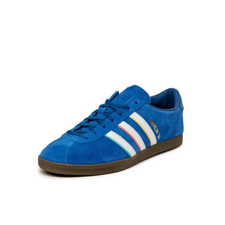 Leder Sneaker|Terrace Casual Sneaker*Adidas Berlin 24 Blue / Cloud White / Dark Marine