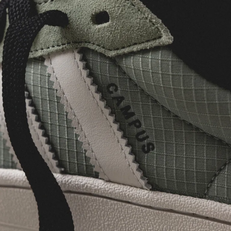 Leder Sneaker|Chunky Sneaker*Adidas Campus 00s Silver Green / Crystal White / Core Black