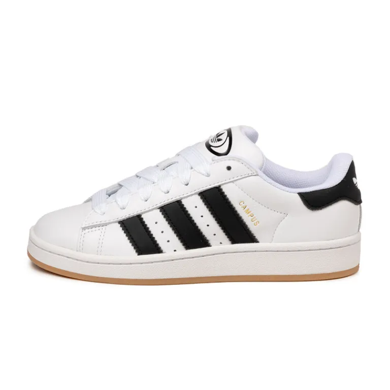 Leder Sneaker|Chunky Sneaker*Adidas Campus 00s Cloud White / Core Black / Core Black