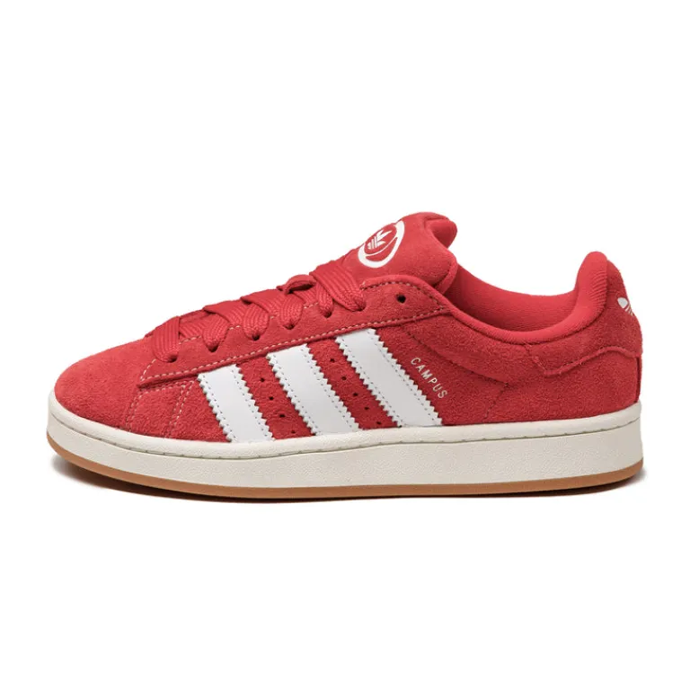 Leder Sneaker|Chunky Sneaker*Adidas Campus 00s Better Scarlet / Cloud White / Off White