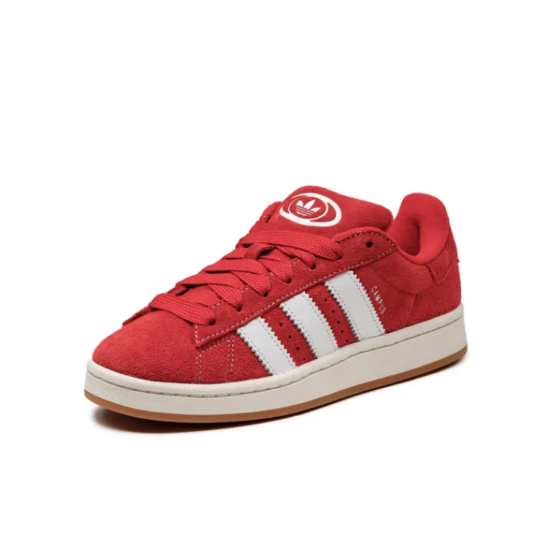 Leder Sneaker|Chunky Sneaker*Adidas Campus 00s Better Scarlet / Cloud White / Off White