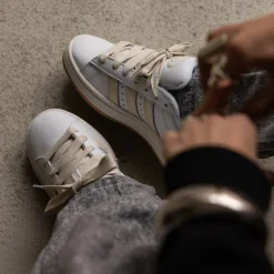 Leder Sneaker|Chunky Sneaker*Adidas Campus 00s W Footwear White / Cream White / Chalk White