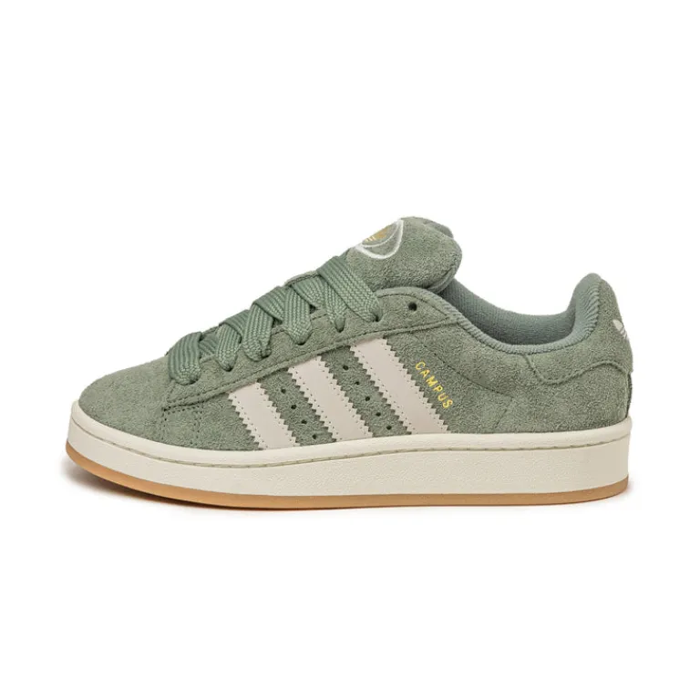 Leder Sneaker|Chunky Sneaker*Adidas Campus 00s W Silver Green / Off White / Gum 3