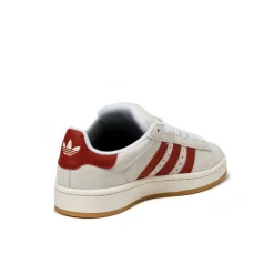Leder Sneaker|Chunky Sneaker*Adidas Campus 00s W Crystal White / Chalk White / Preloved Ruby