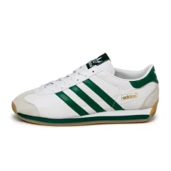 Leder Sneaker|Terrace Casual Sneaker*Adidas Country Japan Footwear White / Core Green / Crystal White