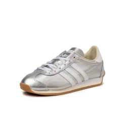 Terrace Casual Sneaker|Leder Sneaker*Adidas Country OG W Silver Metallic / Footwear White / Cream White