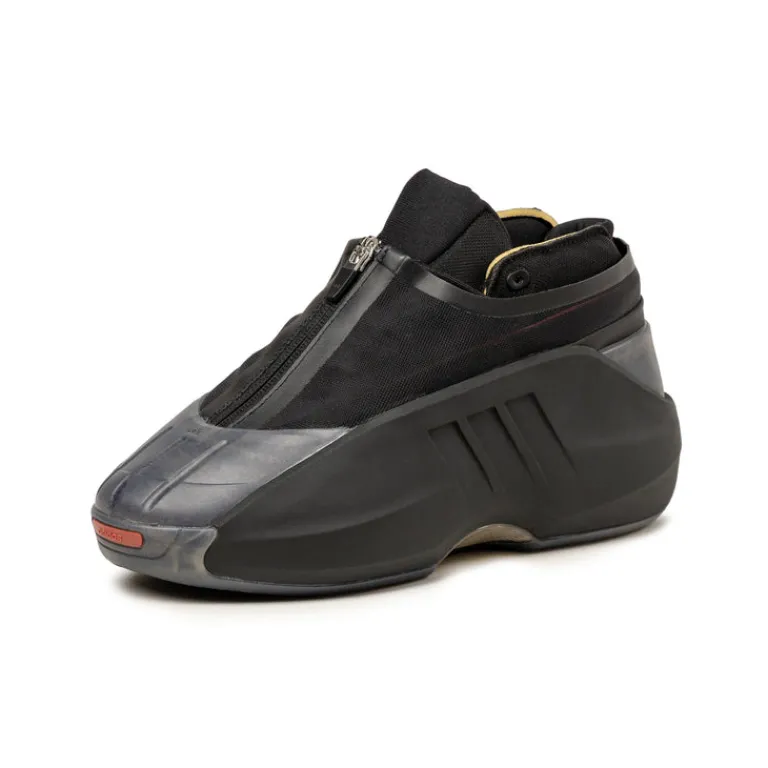 Vegane Sneaker*Adidas Crazy IIInfinity Core Black / Preloved Ruby / Charcoal