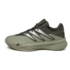 Leder Sneaker|High-Top Sneaker*Adidas Dame Certified 3 Low Cinder / Silver Pebble / Silver Metallic