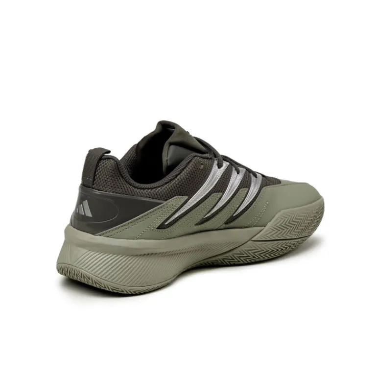 Leder Sneaker|High-Top Sneaker*Adidas Dame Certified 3 Low Cinder / Silver Pebble / Silver Metallic