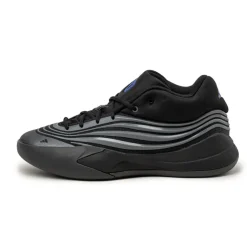 High-Top Sneaker|Leder Sneaker*Adidas Dame X Core Black / Iron Metallic / Lucid Blue