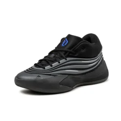 High-Top Sneaker|Leder Sneaker*Adidas Dame X Core Black / Iron Metallic / Lucid Blue