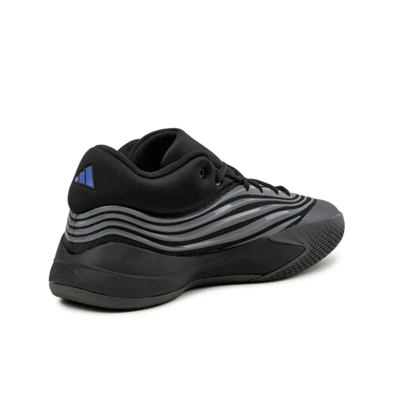 High-Top Sneaker|Leder Sneaker*Adidas Dame X Core Black / Iron Metallic / Lucid Blue