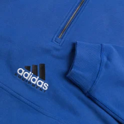 Crewnecks*Adidas EQT Half-Zip Fleece EQT-Blue