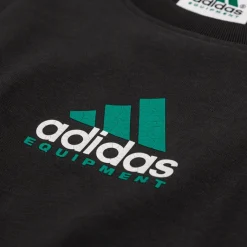 T-Shirts*Adidas EQT Logo T-Shirt Black