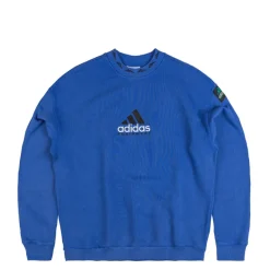 Crewnecks*Adidas EQT Wash Sweatshirt EQT-Blue