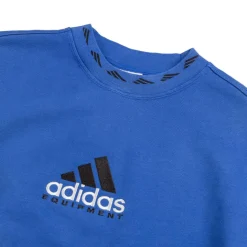 Crewnecks*Adidas EQT Wash Sweatshirt EQT-Blue