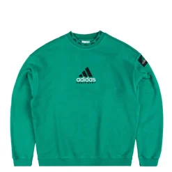 Crewnecks*Adidas EQT Washed Crew Equipment Green