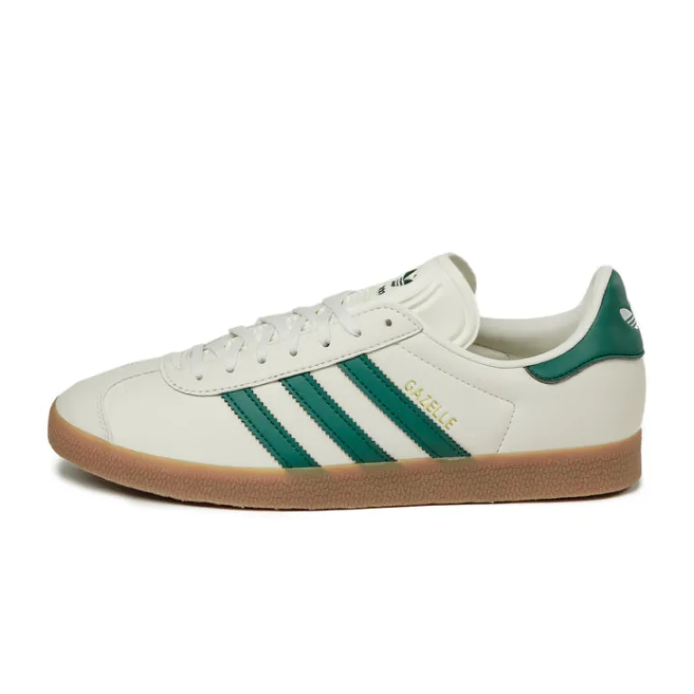 Vegane Sneaker|Terrace Casual Sneaker*Adidas Gazelle Cloud White / Collegiate Green / Gum 4