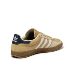 Leder Sneaker|Terrace Casual Sneaker*Adidas Gazelle Indoor Oat / Footwear White / Shadow Navy