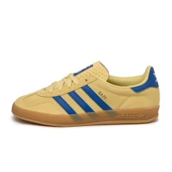 Leder Sneaker|Terrace Casual Sneaker*Adidas Gazelle Indoor Power Yellow / Royal Blue / Footwear White