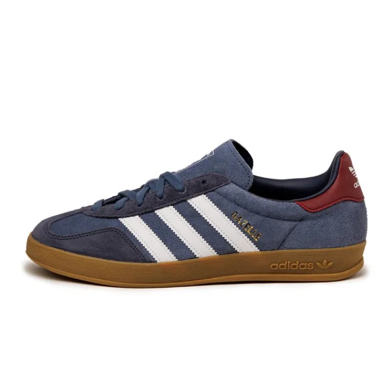 Leder Sneaker|Terrace Casual Sneaker*Adidas Gazelle Indoor Prloin / Footwear White / Shadow Navy