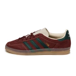 Leder Sneaker|Terrace Casual Sneaker*Adidas Gazelle Indoor Shadow Red / Shadow Green / Wonder White