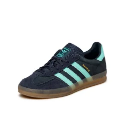 Leder Sneaker|Terrace Casual Sneaker*Adidas Gazelle Indoor Shadow Navy / Footwear White / Legend Ink