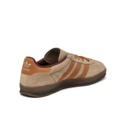 Leder Sneaker|Terrace Casual Sneaker*Adidas Gazelle Indoor Warm Sandstone / Craft Ochre / Shadow Red