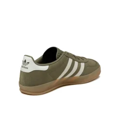 Leder Sneaker|Terrace Casual Sneaker*Adidas Gazelle Indoor live Strata / Footwear White / Gold Metallic